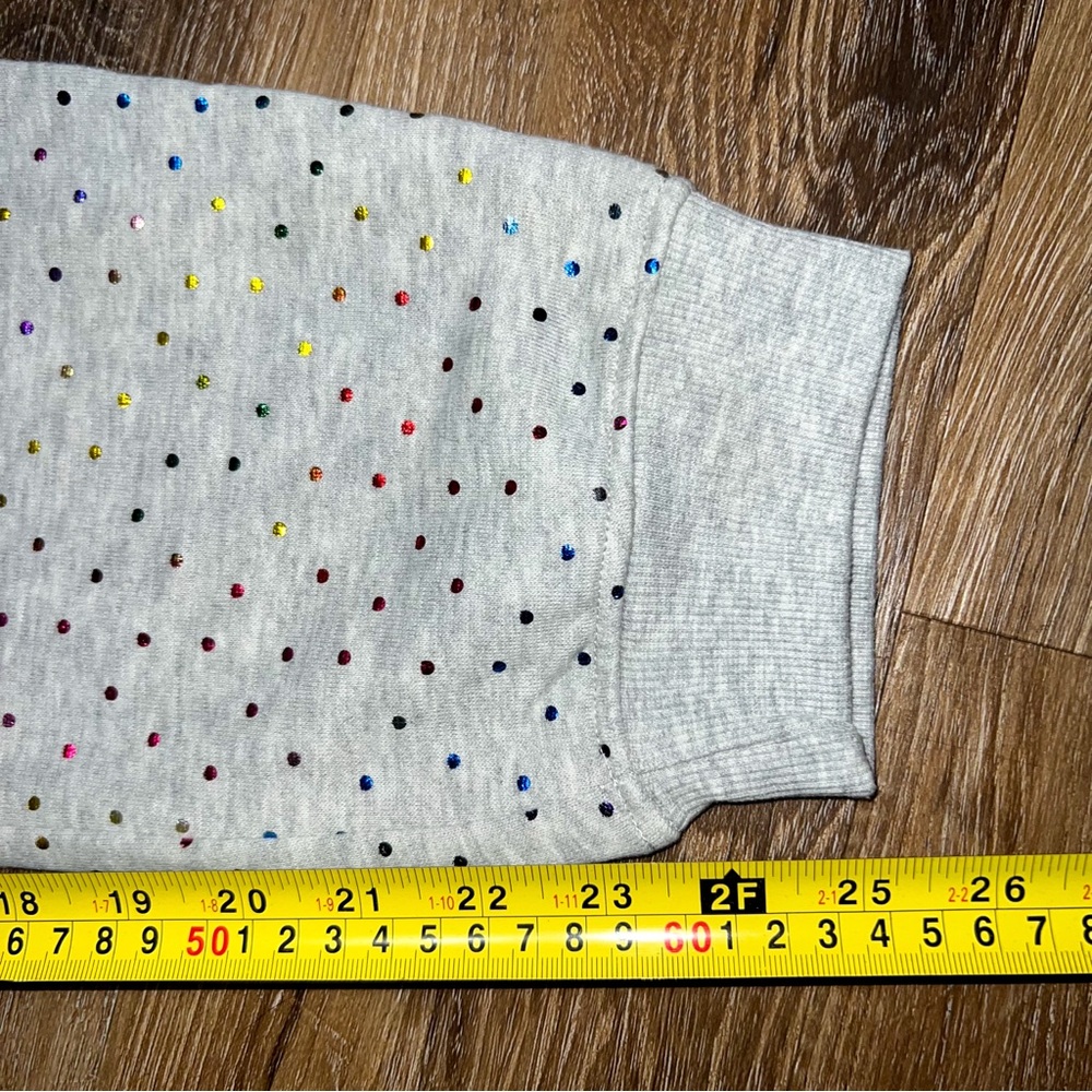 Champion Girls 2-Piece Multi-Color Polka Dot Hoodie and Sweatpants Set, Size XL - Picture 14 of 15